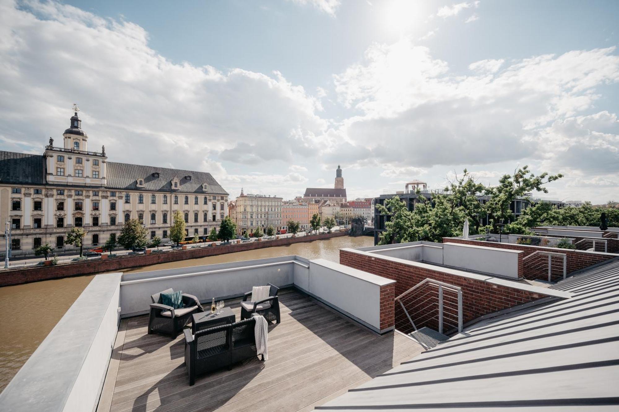 Inqse Wroclaw Marina公寓式酒店 外观 照片