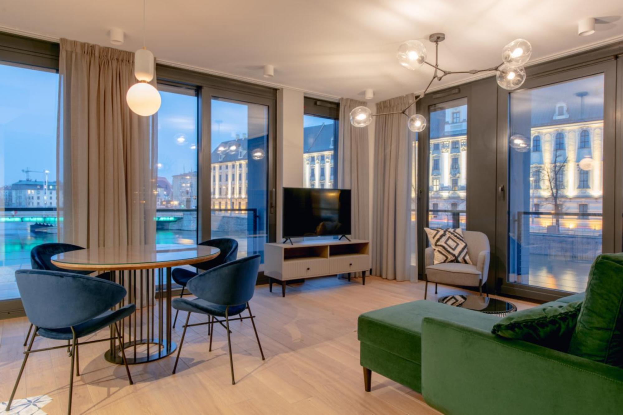 Inqse Wroclaw Marina公寓式酒店 外观 照片